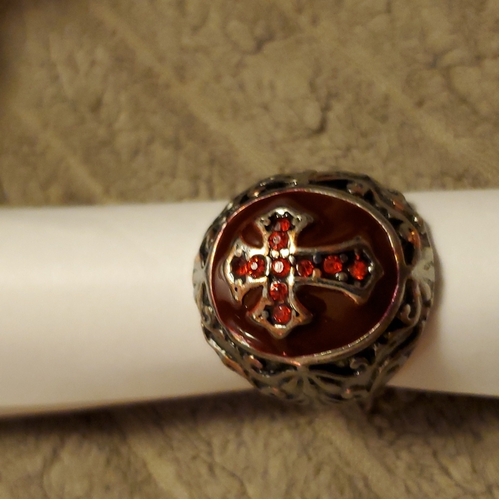 Stainless steel cross ring